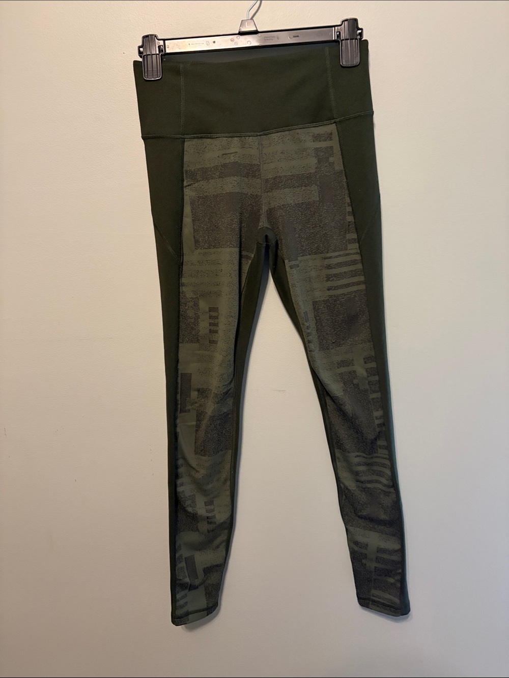 Under Armour Dark Olive Green Performance Leggings